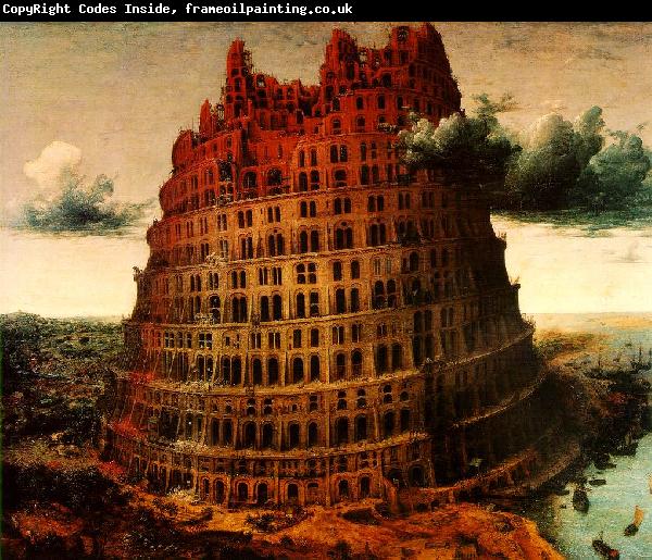 BRUEGEL, Pieter the Elder The  Little  Tower of Babel